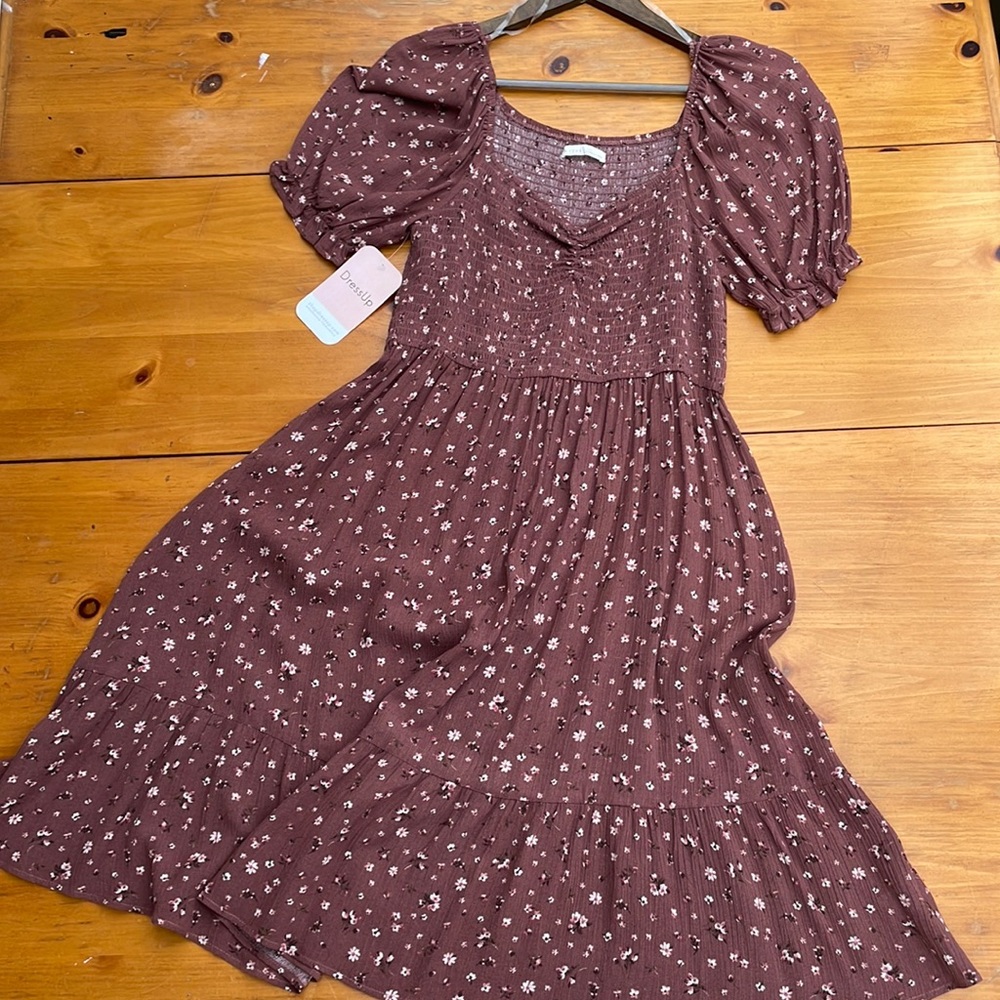NEW Dress Up Cottagecore Midi Dress